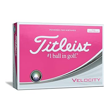 タイトリスト VELOCITY 24球【未使用】希少　ピンク タイトリスト VELOCITY ピンク 新品24球【希少】